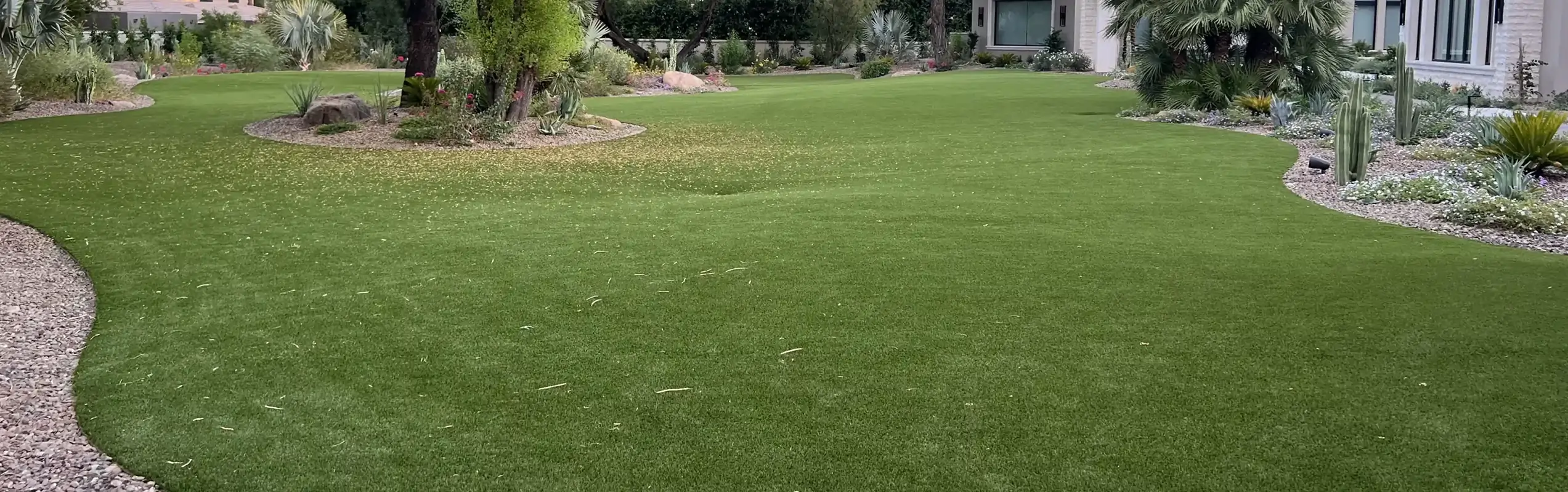 Commercial Artificial Turf Installation